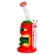 Bong de Vidro Abduzido Gold Line Médio Monster Tongue Vermelho - Imagem 3