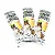 Seda Blunt Wrap Double Platinum 2x - Pina Colada - Imagem 2