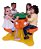 Gira Pato Carrossel 4 Acentos P/ Brincar Xalingo Playground - Imagem 3