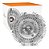 Polia Viscosa Toyota Hilux Srv/sw4 2.5/3.0 2005 A 2014 - Imagem 2