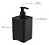 Dispenser P/ Detergente Sabonete Liquido 350ml Stolf Preto - Imagem 9