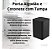 Porta Algodao E Cotonete Com Tampa Stolf Preto - Imagem 8