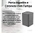 Porta Algodao E Cotonete Com Tampa Stolf Cinza - Imagem 7