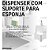 Dispenser Para Detergente E Esponja Smile 650ml Stolf Branco - Imagem 3
