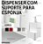 Dispenser Para Detergente E Esponja Smile 650ml Stolf Branco - Imagem 8