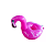 Boia Porta Copos Inflavel Flamingo Importway Para Piscina - Imagem 1