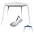 Barraca Tenda Gazebo Praia Camping Base 3m Cobertura 2,4m - Imagem 1