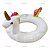 Boia Inflável De Unicornio Importway 90cm Para Piscina - Imagem 7