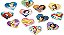 Jogo De Memória Princesas Disney 24 Peças Brinquedo Xalingo - Imagem 6