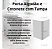 Kit Banheiro Dispenser Porta Escova E Porta Algodao C/ Tampa - Imagem 8