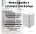 Kit Porta Algodao E Cotonete Com Tampa E Dispenser Preto - Imagem 6