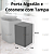 Kit Porta Algodao E Cotonete Com Tampa E Dispenser Cinza - Imagem 7