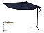 Ombrelone Suspenso Base Lateral 3,5 Metros Importway - Imagem 1