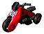 Mini Moto Elétrica Infantil Bateria 6v Importway Luzes Som - Imagem 1