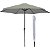 Ombrelone Guarda Sol Central 2,70m Com Capa Branco OFF White - Imagem 1