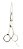 Tesoura Inox Fio Navalha 5,5 Vertix Profissional - Imagem 5