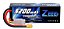Bateria Lipo para Modelismo ZEEE 3S 11.1V 5200 mAh 80C plug XT60 - Imagem 1