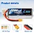 Bateria Lipo para Modelismo ZEEE 4S 14.8V 2200 mAh 120C plug XT60 - Imagem 6