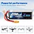 Bateria Lipo para Modelismo ZEEE 4S 14.8V 2200 mAh 120C plug XT60 - Imagem 2