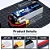 Bateria Lipo para Modelismo ZEEE 4S 14.8V 3300 mAh 50C plug XT60 - Imagem 3