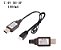 Carregador USB para Bateria Lipo 2S 7.4V - Imagem 1