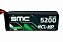 Bateria Lipo SMC 4S HCL-HP 14.8V 5200 mAh 80C Flight Pack plug EC5 - Imagem 1