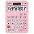 Calculadora de Mesa 12 Dígitos Solar e Bateria Rosa - Casio - Imagem 2