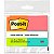 Bloco de Recado Post-It 653 38 mm x 50 mm 200 fls. Tropical - 3M - Imagem 1