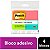 Bloco de Recado Post-It 653 38 mm x 50 mm 200 fls. Tropical - 3M - Imagem 5