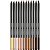 Lapis de Cor Redondo Carbon Line 12 cores Tons de Pele - Leonora - Imagem 2