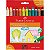 Giz de Cera Fino Ecogiz 12 Cores com Apontador - Faber-Castell - Imagem 1