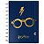 Caderno Inteligente  Harry Potter Azul  - Caderno Inteligente - Imagem 1