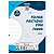 Bloco para Fichário Universitário Monobloco Branco 96 fls. 200 mm x 275 mm - Animativa - Imagem 1