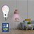 Kit 2 Lâmpadas Inteligentes RGB Luz Smart Alexa Google Home Wifi - Imagem 2
