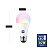 Kit 2 Lâmpadas Inteligentes RGB Luz Smart Alexa Google Home Wifi - Imagem 5