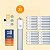 Kit 25 Lâmpadas Led Tubular 18w T8 4000k Branco Neutro 120cm Bivolt - Imagem 1
