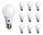 Kit 10 Lâmpadas Led Bulbo 12w 6500k Branco Frio E27 Ultraluz - Imagem 1