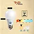 Kit 05 Lâmpadas De Led Bulbo 15w E27 Bivolt 3000k Branco Quente Ultraluz - Imagem 6