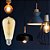 Kit 3 Lâmpadas Filamento Led 4w 2300k Vintage ST64 Retrô Decorativa Bivolt Ultraluz - Imagem 2