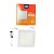 Painel LED Quadrado Embutir 12w 3000k Branco Quente Ultraluz - 17x17 - Imagem 2