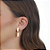 BRINCO GOTA DUPLA - BANHO DE OURO 18K - Imagem 1