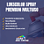 Tinta Spray Lukscolor Premium Multiuso Brilhante 400ML 16 Cores - Imagem 2