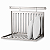 Escorredor De Louças Inox Suspenso De Parede Dobrável 40cm Haus - Imagem 1