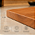 Tábua De Corte Gourmet Premium Madeira 35x30x3 Stevano Essence - Imagem 5