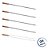 Kit 5 Espetos para Churrasco 85cm Aço Inox Kort - Imagem 1