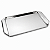 Bandeja Inox Premium Para Servir Café Chá Petiscos 40x25cm Prime - Imagem 1