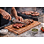 Tábua de Churrasco Madeira Maciça para Cortar e Servir Carne Essence - Imagem 3
