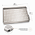 Grelha Churrasco Inox 29x39 Encaixe Espeto Universal Desmontável Kort - Imagem 2