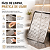 Grelha Churrasco Inox 29x39 Encaixe Espeto Universal Desmontável Kort - Imagem 6