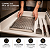 Grelha Churrasco Inox 45x45 Encaixe Espeto Universal Desmontável Kort - Imagem 5